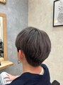 テフ(tefu) 韓国風マッシュxダークグレージュ