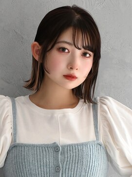 アース 調布店(HAIR & MAKE EARTH) 愛され外ハネミディ