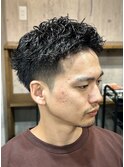 ショートヘア/ピンパーマ/スパイキーショート／短髪【榎本理騎】