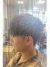 【ご新規様　岡本指名】カット+パーマ￥10500（学生￥10000）