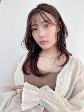 ケーツー エソラ池袋店(K-two) シースルーバング*前髪カット*ロングヘア*レイヤー*30代40代50代