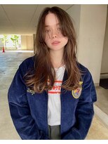 ヴィジョン(VISION)&nbsp;シースルーバング × ベージュカラー