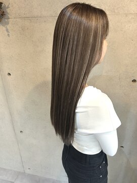 ブルーメ(Blume...) ハイライトカラー/グレージュ/大人可愛いカラー