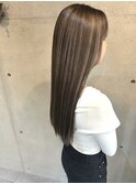 ハイライトカラー/グレージュ/大人可愛いカラー