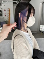 ビューナゴヤ 名駅(VIEW NAGOYA)&nbsp;前髪カタログ/イメチェンスタイル／ウェーブパーマ/こなれミディ