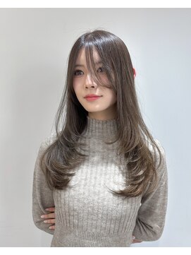 ロンドアンメゾン 原宿(Lond un Maison.) △メルティカラーフェミニンロング似合わせカットレイヤーカット