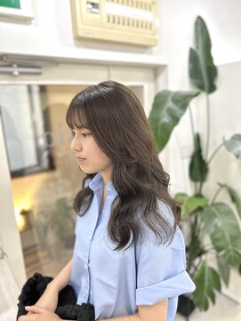 アイズ 横浜(IS) 【JUNKI指名】オリーブグレージュ/横浜/髪質改善