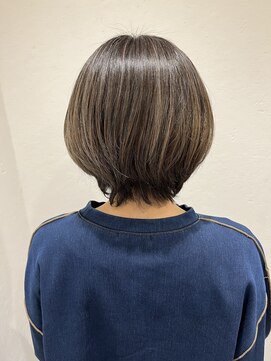 アルティーナプライベート(altina PRIVATE) ショート×白髪ぼかしハイライト