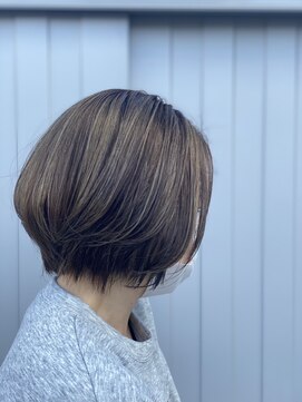 アースコアフュールボーテ 佐倉店(EARTH coiffure beaute) すっきりショートボブ