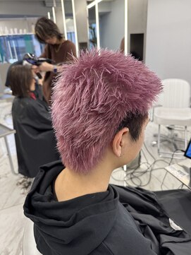 ヴァイス 新宿店(VAICE) パープルピンク/スパイキーショート