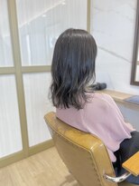 ラポールヘアー(rapport hair)&nbsp;ゆるふわミディアム×イヤリングカラー＊