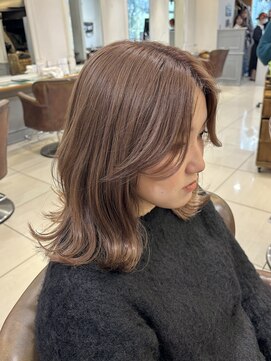 ネオリーブアイム 横浜西口店(Neolive aim) まろやかカラーマロンベージュ【横浜】nana