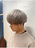 ブリーチ&ダブルカラーハイトーンメンズスタイル　池袋