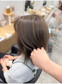 白髪ぼかしにもなるデザインハイライト♪