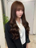 トレヘアー 京都 烏丸(tRe hair)&nbsp;【加藤】韓国風スタイル / 小顔カット / ムルギョル巻き / 韓国