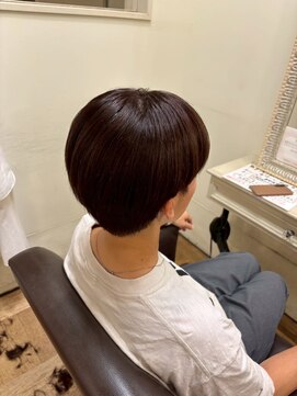 ニュイ 高槻 阪急茨木店(nui) ミディアムヘア/暗めカラー/グランマッシュ/茨木
