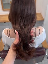 ペレ アネックス 大阪梅田茶屋町店(PELE ANNEX) ミディアムヘア/デザインカラー/フェイスフレーミング/梅田