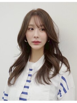 オーパスバイアンブルリュクス 池袋(Opus by ambleluxe) レイヤーカット/ヘーゼルベージュ/くびれヘア