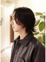 ビュートリアム265(BEAUTRIUM 265)&nbsp;#メンズミディアム　ウルフカット　ニュアンスパーマ　銀座