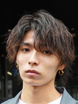 フィフス 渋谷(fifth) 渋谷ツイストスパイラルパーマビジネスパーマメンズかき上げヘア