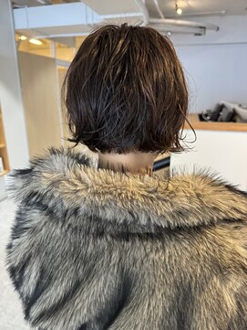 リイチ(LIICHI) パーマでつくる 『エフォートレスボブ』