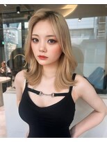 ロンドルピナス 小倉(Lond Lupinus)&nbsp;ミディアムレイヤーカット/似合わせカット/大人ガーリー/20代