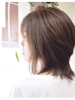 ヘアカフェ コトノハ(hair cafe Kotonoha) 【コトノハ】ボブウルフ髪質改善うるツヤ髪小顔レイヤースタイル
