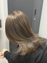 ルナス 福岡天神(LUNAS)&nbsp;[髪質改善 福岡大名]オリーブ味のあるベージュ