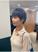 千葉駅/着物ヘア/大人ガーリー/ダークアッシュ/似合わせカット