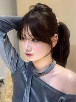 ロンドガーネット 池袋(Lond garnet) 暗めカラー/グランマッシュ/デザインカラー/レイヤーカット/池袋