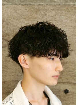 エッジ(EDGE) 大分メンズ刈り上げショートマッシュシャドウパーマ