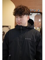 エディ(Edy)&nbsp;メンズマッシュツイストスパイラルパーマツイスパケアパーマ岡山