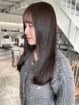 グリーン(green) ローレイヤー×オリーブブラウン chisato
