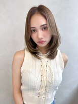 TLUUS 梅田茶屋町店【トゥルーズ】前髪&韓国レイヤー&ボブ&髪質改善【4/4~(予定)】 【TLUUSイメチェン前髪ピンクベージュクールショート】