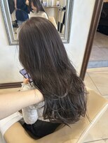 ザック ヴィ(ZACC  vie)&nbsp;グレージュ/透明感カラー/ブリーチなしカラー/レイヤーカット