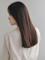 モネ 堀江院(monet)&nbsp;monet 美フォルムカット×髪質改善ストレート