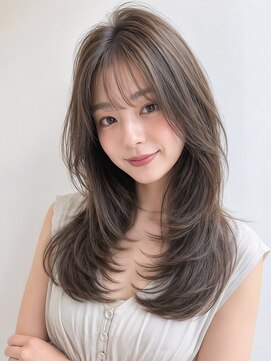 ジーナ 勝どき(Zina) 髪質改善*ハッシュレイヤーミルクブラウン*韓国【Zina勝どき】