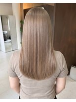 零秒女髪 千里丘店&nbsp;髪質改善で叶える上品な透明感ロングヘア艶髪美髪髪質改善カラー