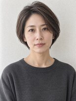 ヘイ 松本店(HEY)&nbsp;【HEY 松本】大人ショートボブ×白髪ぼかしハイライト
