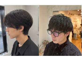 リアン(Lien)の写真/メンズの流行を意識し、幅広い年代の男性をお洒落にカッコ良く!メンズパーマ、ツイスパ、メッシュはお任せ
