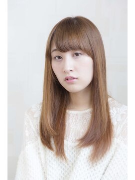 ナイン (Nine9) ナチュラルストレート・厚めバング