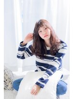 ネオリーブシェリエ 浅草店(Neolive cherie)&nbsp;重め×短めバング　ロングパーマ