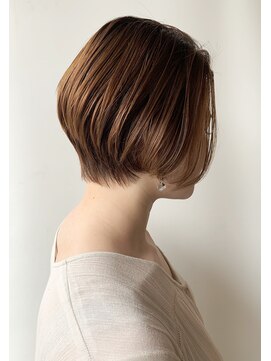 モリオ フロム ロンドン サッポロファクトリー店(morio FROM LONDON) 【morio札幌】2020人気大人かわいい前下がりショートボブ