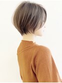 可愛い前髪ありひし形クールボブ/20代/30代/40代/ショート