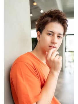 オースティン 門前仲町(AUSTIN) シルバーカラーサイドグラデーションスリークショート