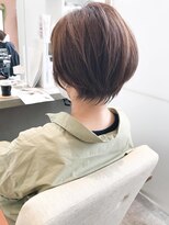 リムヘアーズボウグループ(Rim hairs BEAU group) エアリーショート×モカブラウン【お客様スナップ】