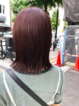 エル(EL by green) 【skin color】肌にじわっと馴染むskin pink×切りっぱなし