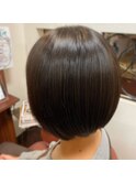 ミニボブ［髪質改善］［生駒市美容室］［40代50代60代］
