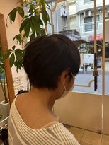 ヘアーアンドメイク エクリ 不動前店(Hair&Make equri)&nbsp;【目黒美容室】40代50代ショートカット・明るい白髪染め
