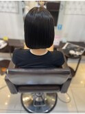 美髪イルミナカラー・ミニボブ